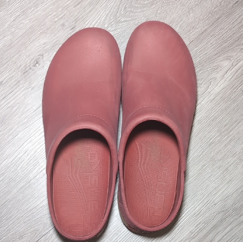 Dansko Kane Red EVA Slip On Mules Backless Red Size 41 (W 10.5-11/M 7.5-8 US)